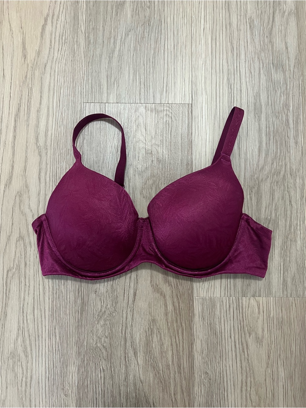 Wacoal Inside Editon 36C Plum Wired T-Shirt Bra 853307